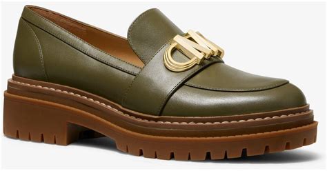 michael kors green boots|michael kors green loafers.